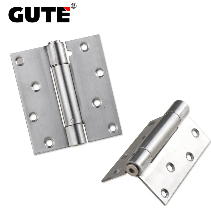 GUTE Single Action Rated Self Closing hinges Adjustable Door Single Spring Hinge 4 Inch Butt Hinge brushed 2.5mm Stainless Steel
GUTE Single Action Rated Self Closing hinges Adjustable Door Single Spring Hinge 4 Inch Butt Hinge brushed 2.5mm Stainless Steel