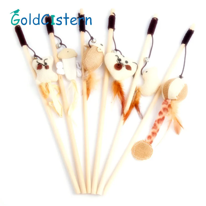Wooden Pole Hemp Mice Mouse Fish Tease Cats Rods Plaything Environmental Fashion Wood High Quality Pet Toys with bells
Wooden Pole Hemp Mice Mouse Fish Tease Cats Rods Plaything Environmental Fashion Wood High Quality Pet Toys with bells