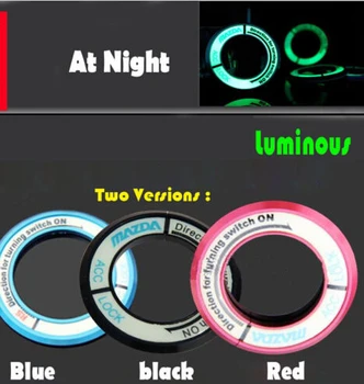 Luminous Car Ignition Key Ring Protector Switch trim cover for mazda CX-5 CX5 2012 2013 2013 2014 2015
Luminous Car Ignition Key Ring Protector Switch trim cover for mazda CX-5 CX5 2012 2013 2013 2014 2015