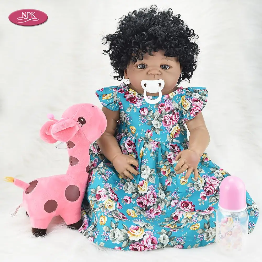 NPK 55CM Full Silicone Reborn Girl Baby Fashion Doll Bathe Toys Girls Lifelike Princess Toddler Dolls Toy Bebe Brinquedo Menina
NPK 55CM Full Silicone Reborn Girl Baby Fashion Doll Bathe Toys Girls Lifelike Princess Toddler Dolls Toy Bebe Brinquedo Menina