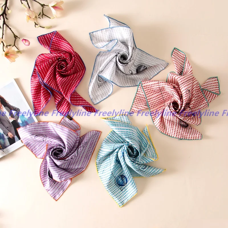 Small Square Silk Scarf Neckerchief Bandana Scarf 100% Satin Silk Scarf Women Fashion Scarves & Wraps Foulard OL Accessories
Small Square Silk Scarf Neckerchief Bandana Scarf 100% Satin Silk Scarf Women Fashion Scarves & Wraps Foulard OL Accessories