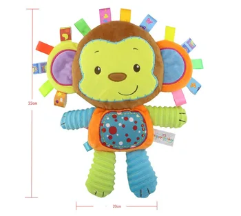 Cute Cartoon Animal Plush Toys Baby Infant Sound Paper and Teether Toys Rattles Bed Stroller High Quality Stuffed & Plush Animal
Cute Cartoon Animal Plush Toys Baby Infant Sound Paper and Teether Toys Rattles Bed Stroller High Quality Stuffed & Plush Animal
