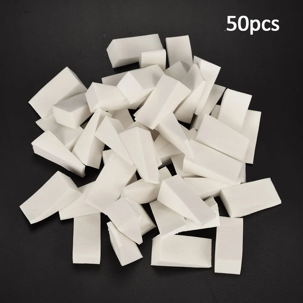 50PC Soft Triangle Nail Art Transfer Sponge Gradient Coloring Stamping Stamper Painting Image Stamp Foam DIY Polish Gel UV Tool
50PC Soft Triangle Nail Art Transfer Sponge Gradient Coloring Stamping Stamper Painting Image Stamp Foam DIY Polish Gel UV Tool