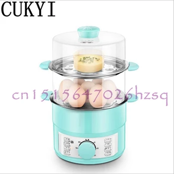 CUKYI 220V 600W Household Double layer electric Egg Cooker Boiler for up to 14 eggs Stainless steel tray Hot pot/Cook noodles
CUKYI 220V 600W Household Double layer electric Egg Cooker Boiler for up to 14 eggs Stainless steel tray Hot pot/Cook noodles