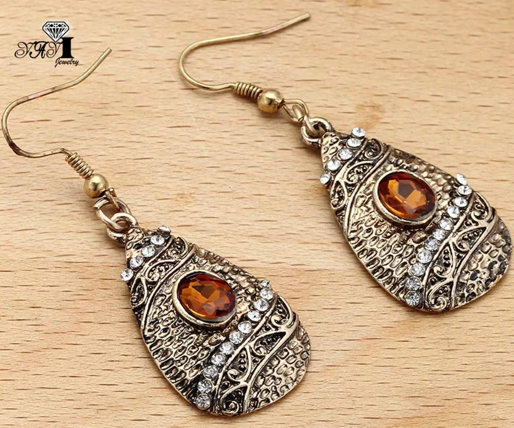 YaYi Jewelry Orange Glass Rhinestone Dangle Crystal Earring Women's Fashion Ancient Silver Color Gem Long Earrings Gift 1249
YaYi Jewelry Orange Glass Rhinestone Dangle Crystal Earring Women's Fashion Ancient Silver Color Gem Long Earrings Gift 1249