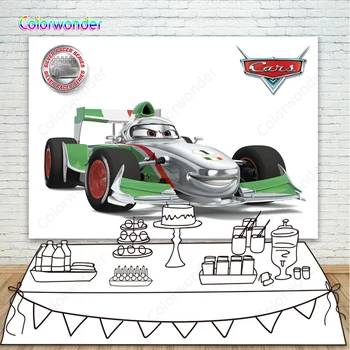 Kids Party Photography Cartoon Silver Racing Car with Green Side 7x5ft White Backdrops for Photo Booth Studtio or Birthday Decor
Kids Party Photography Cartoon Silver Racing Car with Green Side 7x5ft White Backdrops for Photo Booth Studtio or Birthday Decor