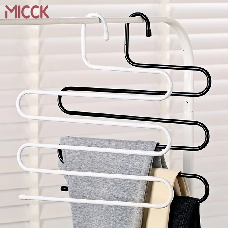 MICCK 5Tier S Type Support Milk Circle Pants Clothes Hanger Trousers Holders Towels Clothes Apparel Hangers Hanging Laundry Rack
MICCK 5Tier S Type Support Milk Circle Pants Clothes Hanger Trousers Holders Towels Clothes Apparel Hangers Hanging Laundry Rack