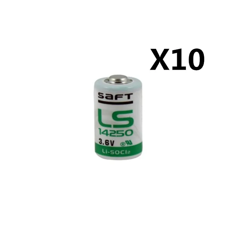 10pcs New original Saft LS14250 1/2AA 3.6V PLC industrial automation equipment CNC machine lithium battery Free shipping
10pcs New original Saft LS14250 1/2AA 3.6V PLC industrial automation equipment CNC machine lithium battery Free shipping