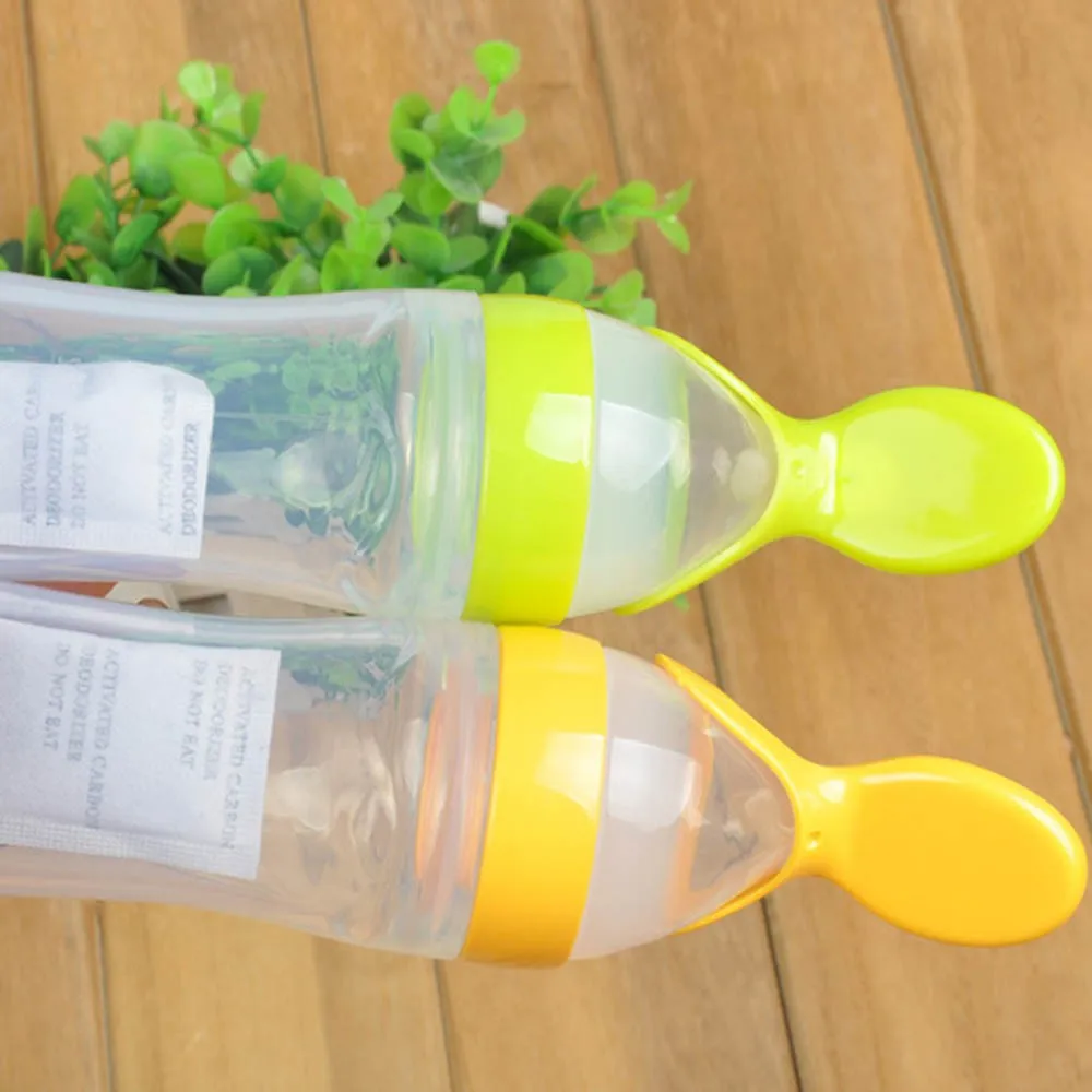 Silicone-Baby-Feeding-Bottle-With-Spoon-Food-Supplement-Rice-Cereal-Bottle-Baby-Squeeze-Spoon-Silica-Gel-Spoon-BB0065 (1)