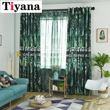 Tropical Rainforest Nordic Curtains for Living Room Bedroom Digital Printing Curtain Green Shade Blackout Curtain P028X
Tropical Rainforest Nordic Curtains for Living Room Bedroom Digital Printing Curtain Green Shade Blackout Curtain P028X