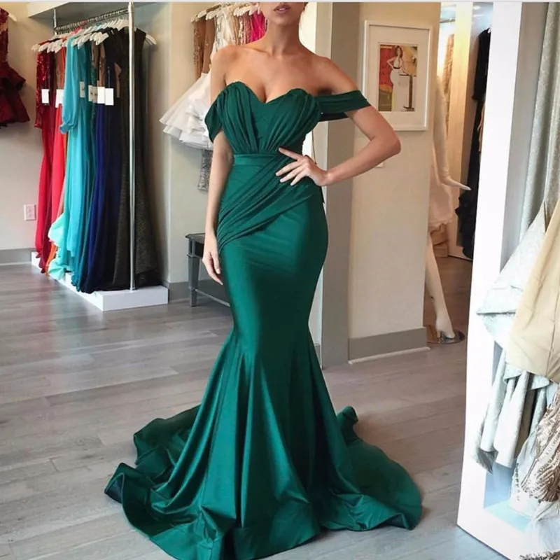 2018 New Arrival Off The Shoulder Black Mermaid Prom Dresses Long Sexy Party Evening Gowns Custom Made Vestido de Festa
2018 New Arrival Off The Shoulder Black Mermaid Prom Dresses Long Sexy Party Evening Gowns Custom Made Vestido de Festa