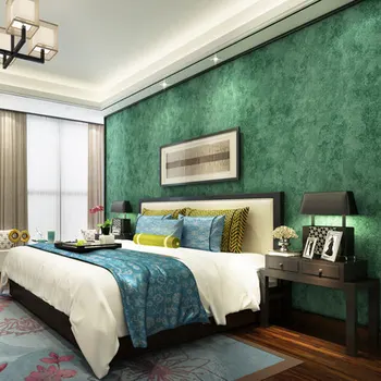 Vintage wallpaper mottled deep emerald bedroom porch TV background non-woven wallpapers
Vintage wallpaper mottled deep emerald bedroom porch TV background non-woven wallpapers