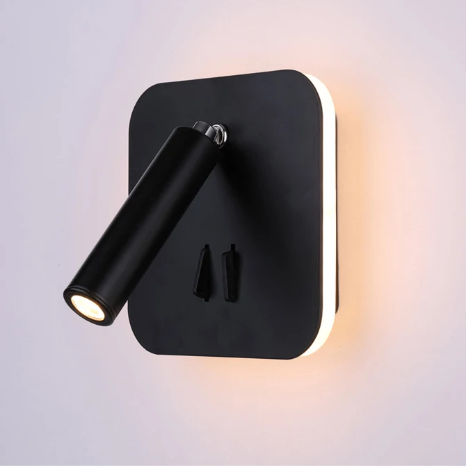 10W LED Wall Sconce Light Fixture Adjustable Spotlight Square Bedside Lamp DualSwitch Living Room White/Black shell
10W LED Wall Sconce Light Fixture Adjustable Spotlight Square Bedside Lamp DualSwitch Living Room White/Black shell