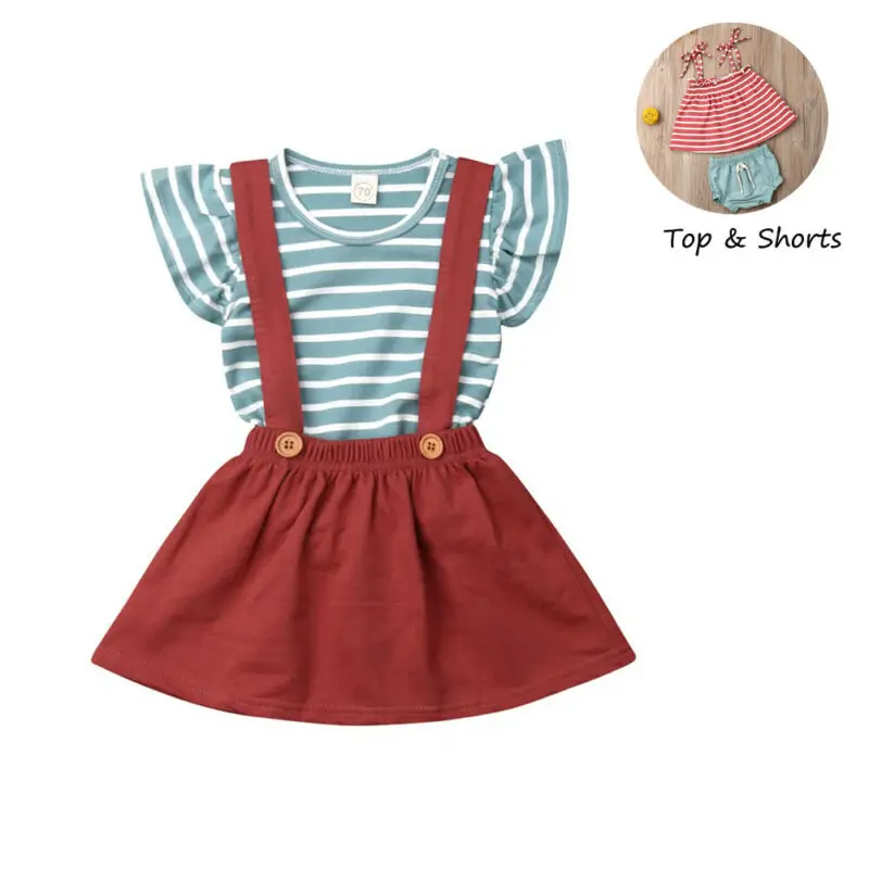 Newborn Baby Girl Sisters Matching Clothes Outfits Summer 2Pcs Striped Sling Vest/T-shirts Shorts/Bibs Skirts Sets 0-24M
Newborn Baby Girl Sisters Matching Clothes Outfits Summer 2Pcs Striped Sling Vest/T-shirts Shorts/Bibs Skirts Sets 0-24M
