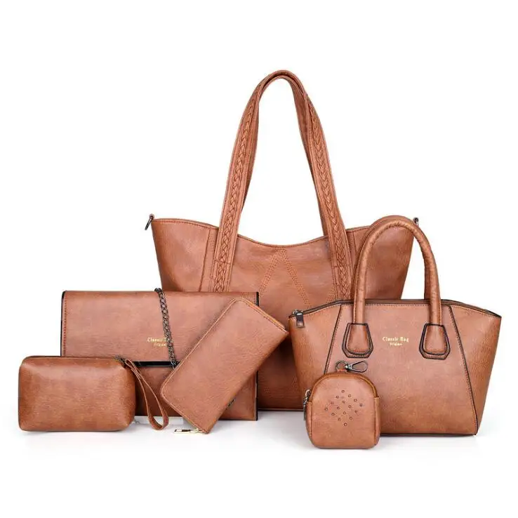 6 Pcs/set Women Handbag 2019 Messenger Bags For Ladies Fashion Shoulder Bag Lady PU Leather Casual Female Shopper Tote Sac Femme
6 Pcs/set Women Handbag 2019 Messenger Bags For Ladies Fashion Shoulder Bag Lady PU Leather Casual Female Shopper Tote Sac Femme