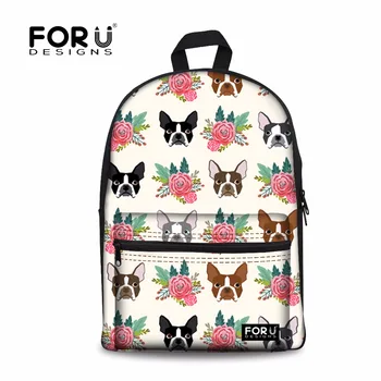 FORUDESIGNS Women Canvas Backpacks Female Boston Terrier Printing Shoulder Bagpack for Kids Girl Bookbag Student School Backpack
FORUDESIGNS Women Canvas Backpacks Female Boston Terrier Printing Shoulder Bagpack for Kids Girl Bookbag Student School Backpack
