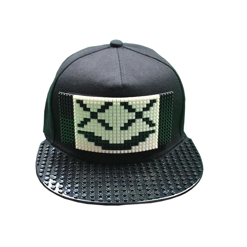 Marshmello Mask Baseball Cap Blocks DIY Patchwork Hat Snap Back Hip Hop DJ Hat for Men Women Detachable
Marshmello Mask Baseball Cap Blocks DIY Patchwork Hat Snap Back Hip Hop DJ Hat for Men Women Detachable