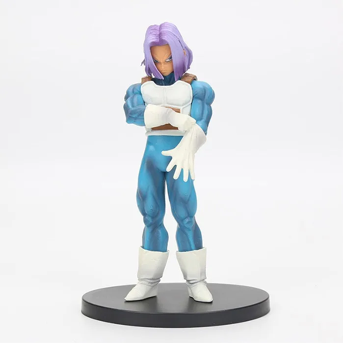 Anime Dragon Ball Super Saiyan Trunks Long Hair Ver Pvc Action