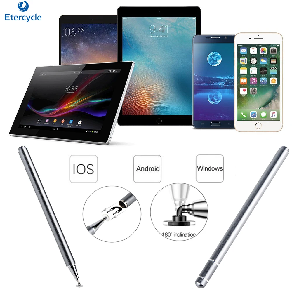 Universal Stylus Pen For Apple/Samsung/Huawei/xiaomi Capacitive screen For Windows/Android/IOS tablet Mobile phone Touch Pen
Universal Stylus Pen For Apple/Samsung/Huawei/xiaomi Capacitive screen For Windows/Android/IOS tablet Mobile phone Touch Pen