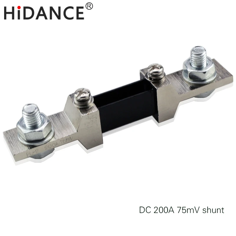 DC Current Shunt Resistor 200A 75MV Voltage Drop For 200A AMP Ampere Panel Meter Ammeter
DC Current Shunt Resistor 200A 75MV Voltage Drop For 200A AMP Ampere Panel Meter Ammeter
