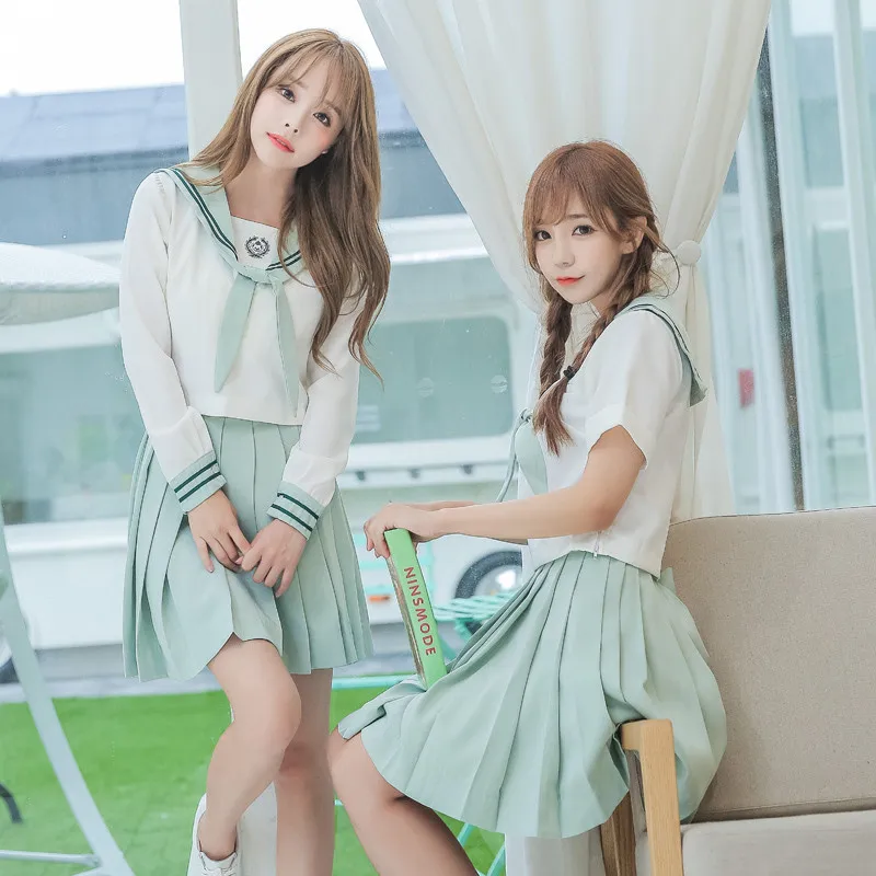UPHYD High Quality Korea Adult School Uniforms Matcha Green Chorus Uniform School Girl Anime Cosplay Costume Sailor Suit S-2XL
UPHYD High Quality Korea Adult School Uniforms Matcha Green Chorus Uniform School Girl Anime Cosplay Costume Sailor Suit S-2XL