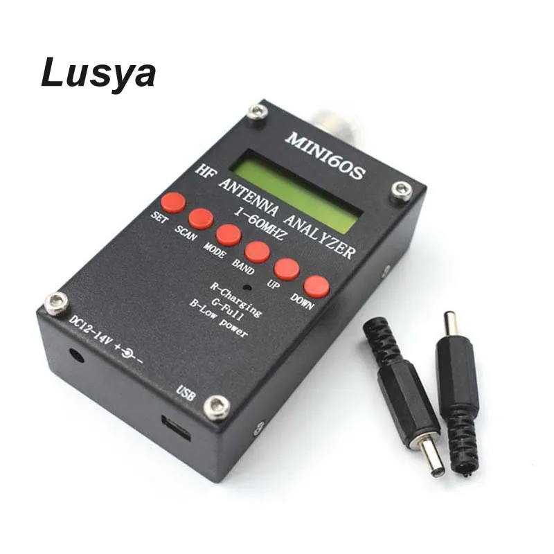 

Bluetooth Android Verison MINI60S update for MINI60 1 - 60 Mhz HF ANT SWR Antenna Analyzer Meter C4-006