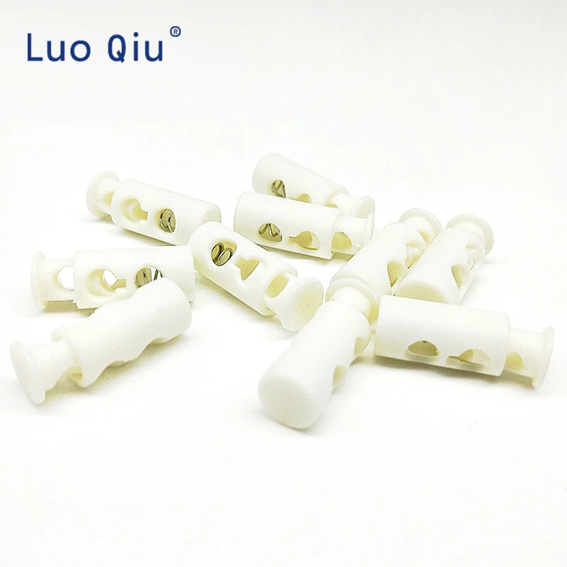 30pcs DIY accessories hog nose buckle Plastic spring cord lock bell elastic adjust stopper rope lock button seduced back guy
30pcs DIY accessories hog nose buckle Plastic spring cord lock bell elastic adjust stopper rope lock button seduced back guy