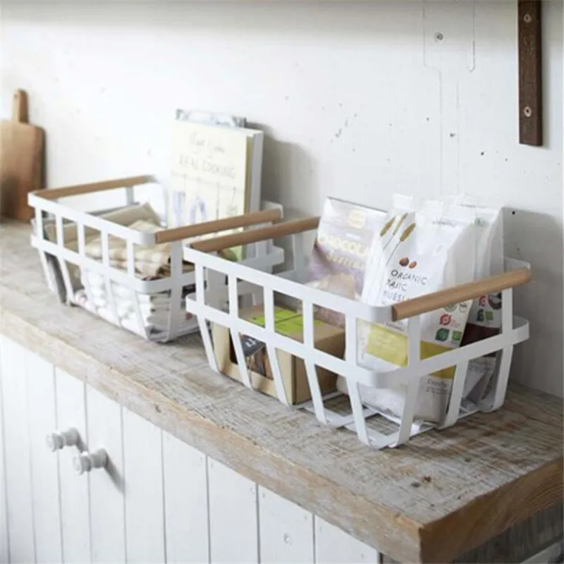 1PC Sundries Snack Storage basket Kitchen Storage & Organization White Multifunction Home
1PC Sundries Snack Storage basket Kitchen Storage & Organization White Multifunction Home