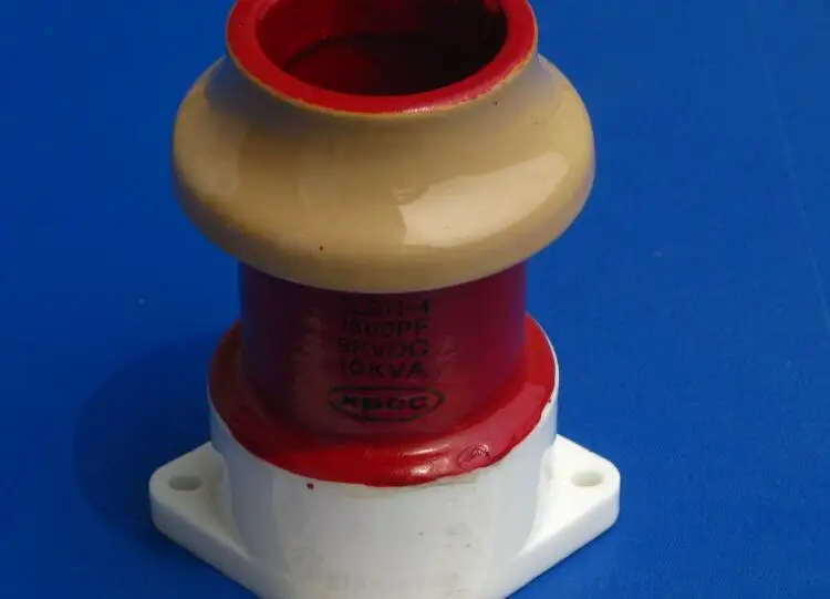 XPCC CCG11-4 1500PF 8KVDC 10KVA high frequency machine canned high voltage ceramic dielectric capacitor
XPCC CCG11-4 1500PF 8KVDC 10KVA high frequency machine canned high voltage ceramic dielectric capacitor
