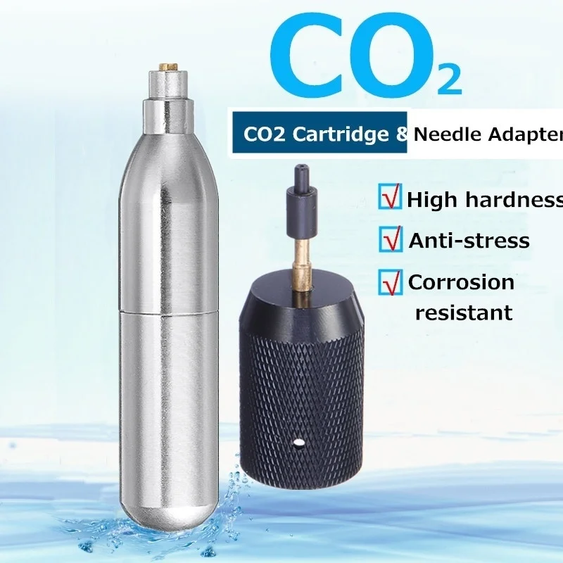 Rechargeable 12g CO2 Cartridges Mini Reusable Refill Gas Cylinder Capsule Airsoft Shooting Airgun Hunting Paintball
Rechargeable 12g CO2 Cartridges Mini Reusable Refill Gas Cylinder Capsule Airsoft Shooting Airgun Hunting Paintball