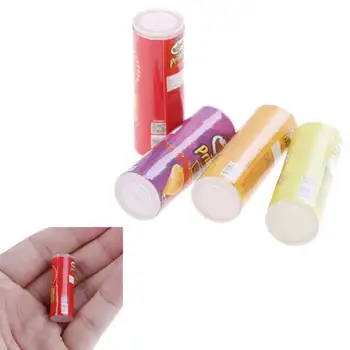 High Quality 4pcs 1/12 Doll Toy Cute 4 Bottles Mini Simulation Potat Chips Doll House Miniature Kitchen Food For Dolls
High Quality 4pcs 1/12 Doll Toy Cute 4 Bottles Mini Simulation Potat Chips Doll House Miniature Kitchen Food For Dolls