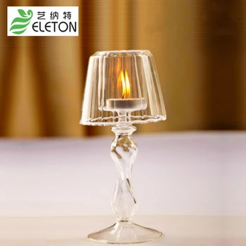 ELETON Candle Holders Transparent glass candlestick lamp holder other European style wedding Home Furnishing creative ornaments
ELETON Candle Holders Transparent glass candlestick lamp holder other European style wedding Home Furnishing creative ornaments