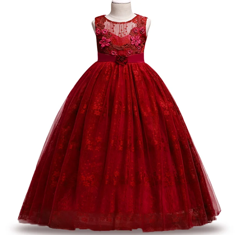 Lace Patchwork applique Girls Dresses Princess Toddler Baby Kids Clothes Teenage Girl Dress 4-14 Years Birthday Long Clothing
Lace Patchwork applique Girls Dresses Princess Toddler Baby Kids Clothes Teenage Girl Dress 4-14 Years Birthday Long Clothing