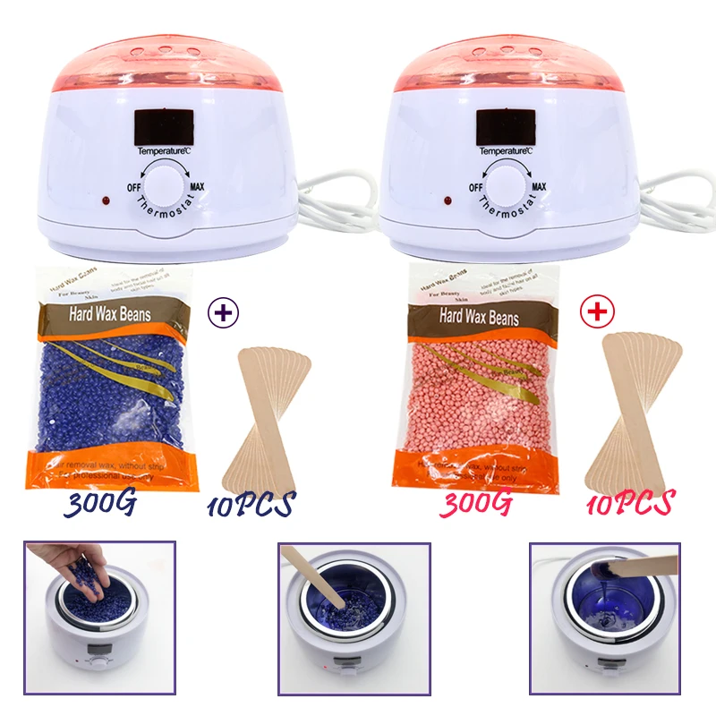 MEIERLI Wax Warmer Heater With 500ml Heating Pot LCD Display Hair Removal Kit For Facial Bikini Armpit Hand Feet
MEIERLI Wax Warmer Heater With 500ml Heating Pot LCD Display Hair Removal Kit For Facial Bikini Armpit Hand Feet