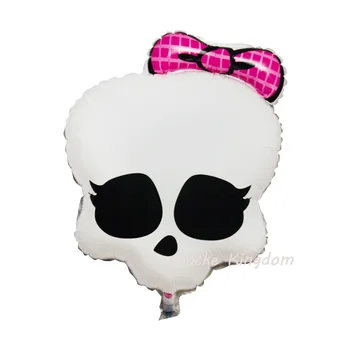 Lucky 50pcs/lot New Halloween Skull Foil Air Balloon Aluminum Balloons Birthday Party Decorations Globos Wholesale Children Toys
Lucky 50pcs/lot New Halloween Skull Foil Air Balloon Aluminum Balloons Birthday Party Decorations Globos Wholesale Children Toys