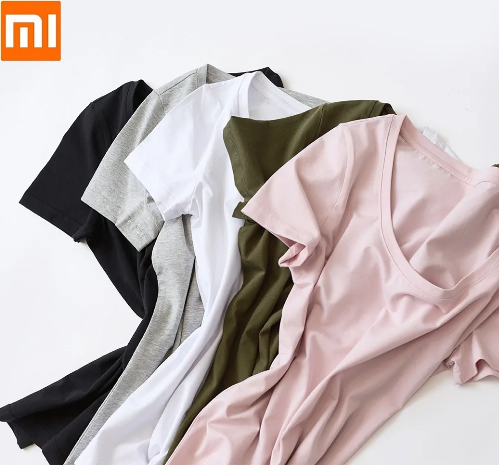 New youpin Fashion cotton slim short-sleeved shirt Fresh Comfortable breathable Round neck V-neck Summer dress for woman girl
New youpin Fashion cotton slim short-sleeved shirt Fresh Comfortable breathable Round neck V-neck Summer dress for woman girl