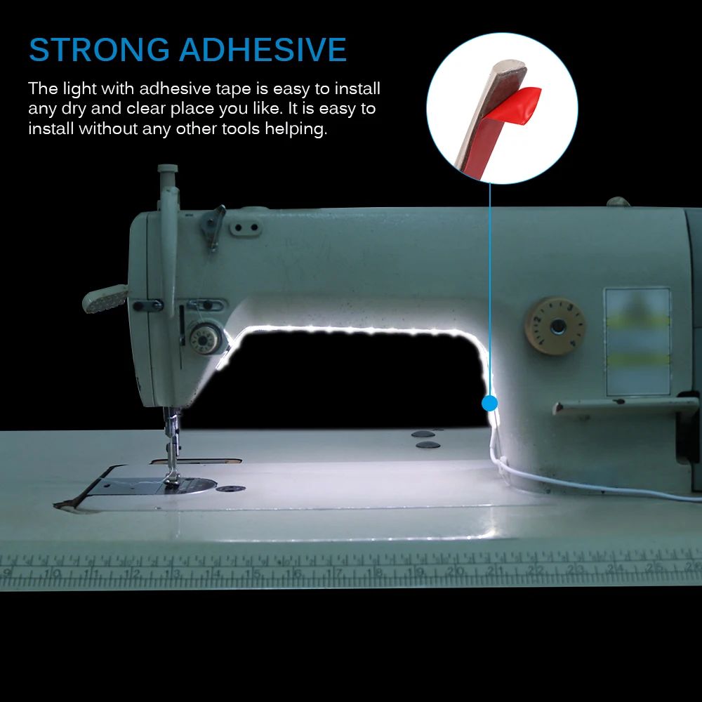 Sewing Machine LED Light Strip Light Kit Flexible USB Useful Handing Working Sewing Machine Working LED Lighting Home Decoration
Sewing Machine LED Light Strip Light Kit Flexible USB Useful Handing Working Sewing Machine Working LED Lighting Home Decoration