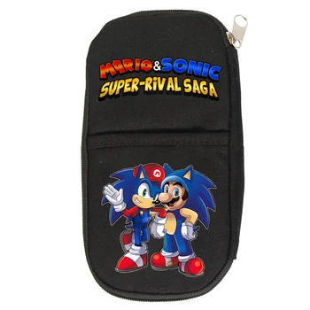 Mario & Sonic Pencil Case Cute Stationery Bag Boys Girls Back to School Gift Purse Beautiful Children Students Cosmetic Cases
Mario & Sonic Pencil Case Cute Stationery Bag Boys Girls Back to School Gift Purse Beautiful Children Students Cosmetic Cases