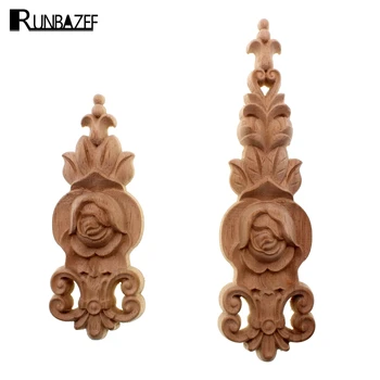 RUNBAZEF Vintage Unpainted Decorative Wood Carved Decal Corner Floral Onlay Applique Frame Doors Cabinet Furniture Figurines
RUNBAZEF Vintage Unpainted Decorative Wood Carved Decal Corner Floral Onlay Applique Frame Doors Cabinet Furniture Figurines