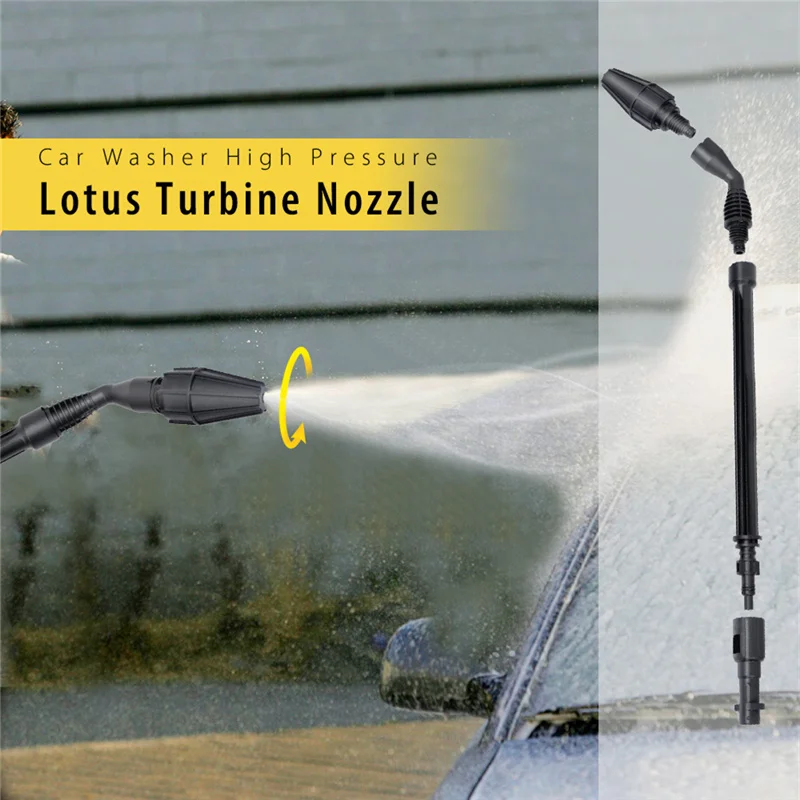 Car Washer High Pressure Water Gun 15 Degree Water Spray Angle Jet Lance Lotus Turbine Nozzle for Lavor / Karcher
Car Washer High Pressure Water Gun 15 Degree Water Spray Angle Jet Lance Lotus Turbine Nozzle for Lavor / Karcher