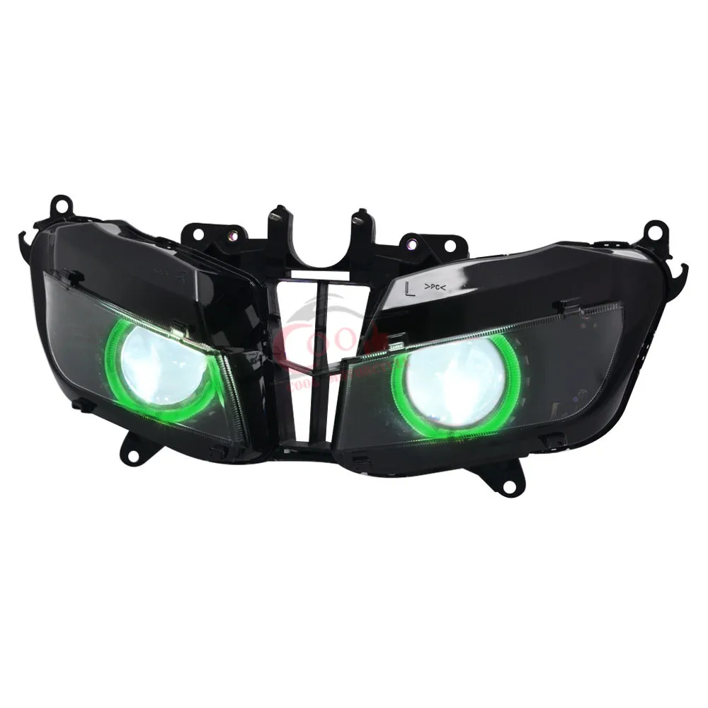 Motorcycle Front Headlight Assembly HID Projector Angel Headlight Fit For Honda CBR600RR CBR 600RR 2013 2014 2015 -2018
Motorcycle Front Headlight Assembly HID Projector Angel Headlight Fit For Honda CBR600RR CBR 600RR 2013 2014 2015 -2018