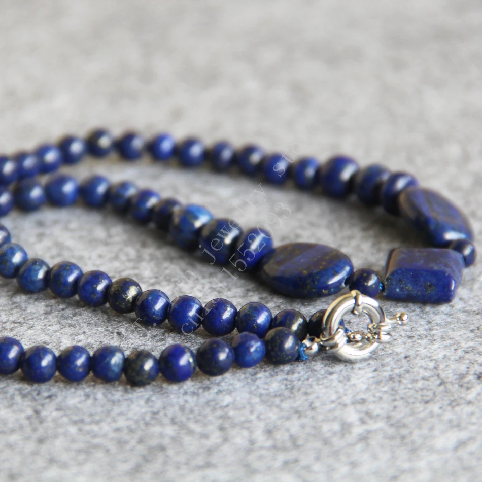 T8282 New 6-8mm Cyan Lapis Lazuli beads Necklace ,Prevalent Charming fashion Clothes Jewelry
T8282 New 6-8mm Cyan Lapis Lazuli beads Necklace ,Prevalent Charming fashion Clothes Jewelry