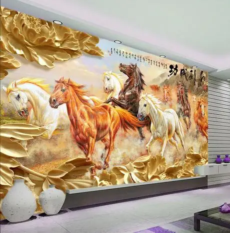 3d wallpaper custom Non-woven Solid wood peony success sitting room TV setting wallpaper
3d wallpaper custom Non-woven Solid wood peony success sitting room TV setting wallpaper