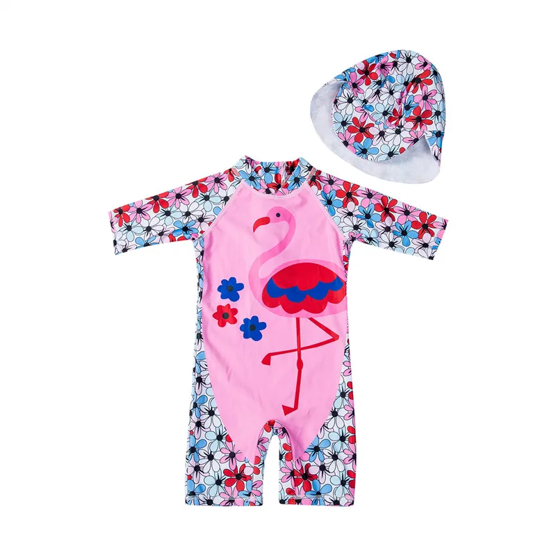 New Children Swimsuits Set 2019 Baby Girl Bathing Suits Pink Flame Bird Print Swimwear For Girls One Piece Swimsuit Set Kids Hat 
New Children Swimsuits Set 2019 Baby Girl Bathing Suits Pink Flame Bird Print Swimwear For Girls One Piece Swimsuit Set Kids Hat
