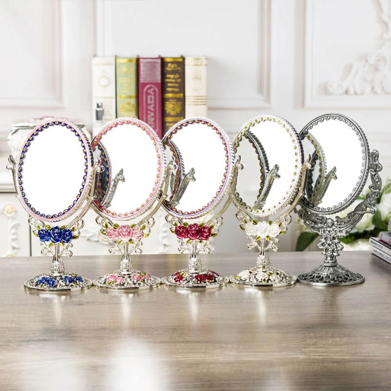 desktop makeuP 360defree rotating one face 1:3 magnify image makeup mirror frame decorative table mirrors wedding decorativeJ052
desktop makeuP 360defree rotating one face 1:3 magnify image makeup mirror frame decorative table mirrors wedding decorativeJ052