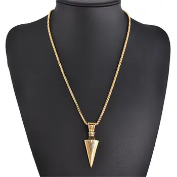 Arrow Pendant Necklace Simple Gold Bead Arrow Long Chain Men Women Necklaces Jewelry Fashion Vintage Necklace Men Gifts
Arrow Pendant Necklace Simple Gold Bead Arrow Long Chain Men Women Necklaces Jewelry Fashion Vintage Necklace Men Gifts