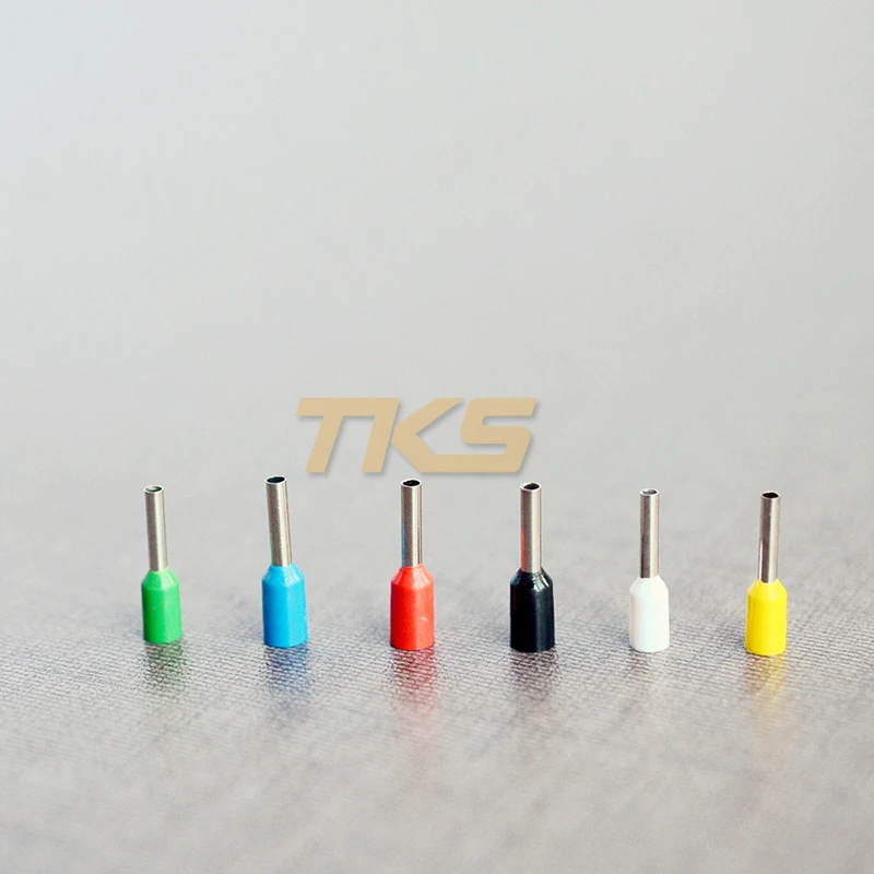E1006 E1008 E1010 E1012 E1018 insulated ferrules wire connector and wire terminal Pin end terminal for 100pcs/lot for 18AWG
E1006 E1008 E1010 E1012 E1018 insulated ferrules wire connector and wire terminal Pin end terminal for 100pcs/lot for 18AWG