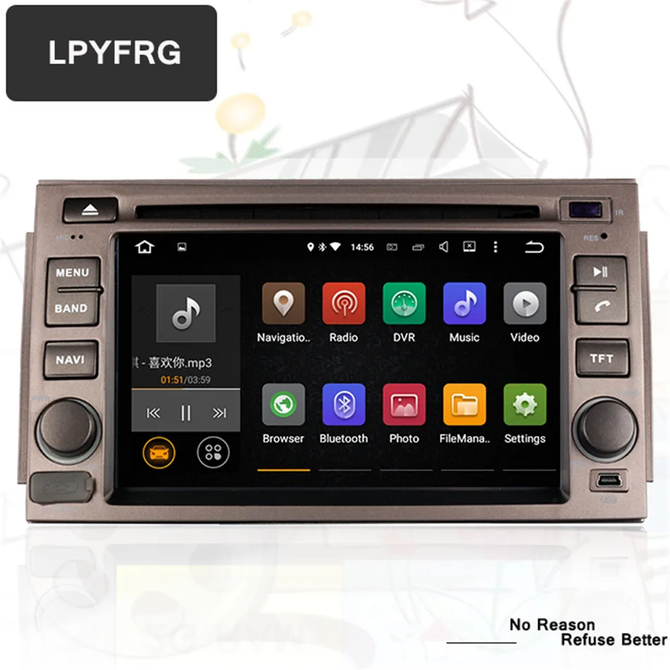 Автомобильный DVD GPS навигатор RDS FM AM аудио видео плеер android 10 0/6 0 Octa core 4G для HYUNDAI AZERA/