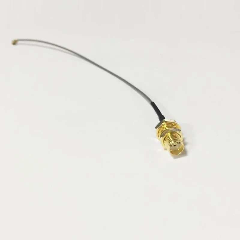 10CM IPX IPEX U.FL MHF4 to SMA Female Jack Pigtail Cable Diameter 0.81mm for PCI WIFI Card Wireless Router
10CM IPX IPEX U.FL MHF4 to SMA Female Jack Pigtail Cable Diameter 0.81mm for PCI WIFI Card Wireless Router