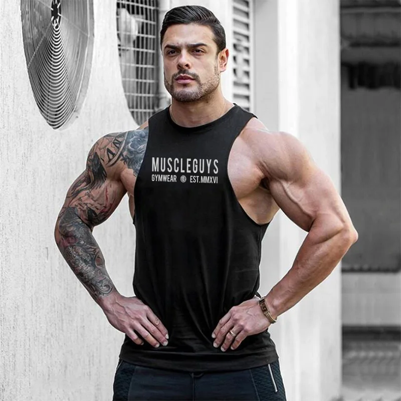 Muscleguys gymwear brand bodybuilding Stringer tank top men 2019 Summer fashion Sportswear Fitness men's sleeveless vest M-XXL
Muscleguys gymwear brand bodybuilding Stringer tank top men 2019 Summer fashion Sportswear Fitness men's sleeveless vest M-XXL
